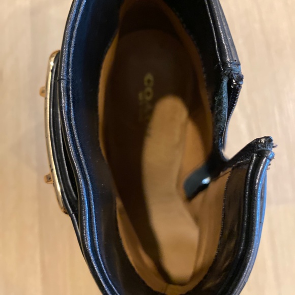 Coach Leather booties - Picture 3 of 4
